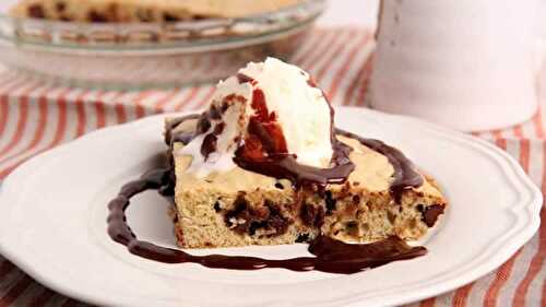 Cookie géant - un délicieux cookie à la taille d’un gâteau.