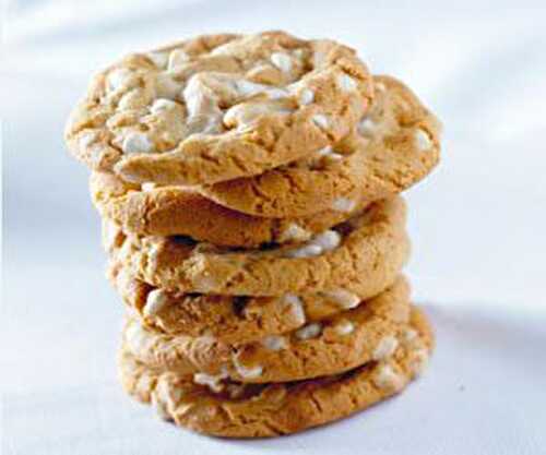 Cookies au chocolat blanc - recette facile pour votre gâteau.