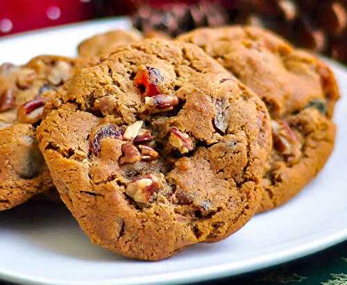 Cookies aux fruits secs - pour accompagner votre jus du goûter