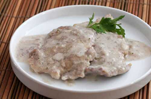 Cotes de porc boursin cookeo - un dîner avec le cookeo.