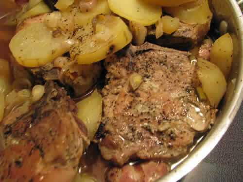 Cotes de porc dauphinoise cookeo - un plat principal délicieux.