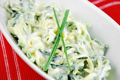 Courgettes creme cookeo - un délice pour accompagner vos plats.