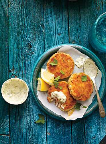 Crab cakes - une recette facile pour votre apéritif entre amis.