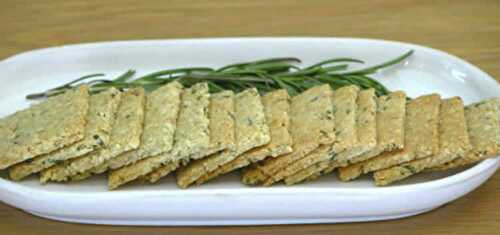 Crackers apéritifs aux graines avec thermomix - recette thermomix.
