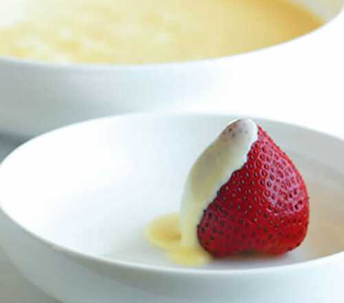 Creme anglaise avec thermomix - recette facile à la maison.