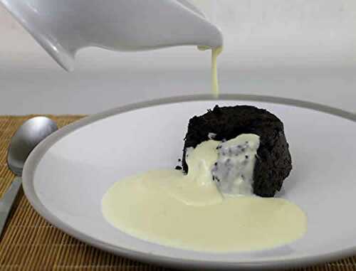 Crème anglaise tm5 - délice thermomix pour accompagner vos gâteaux.