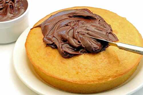 Crème chocolat pour cake - pour garnir vos gâteaux et tartes.