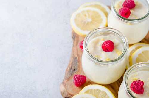 Crème dessert au citron facile - un délice fondant.