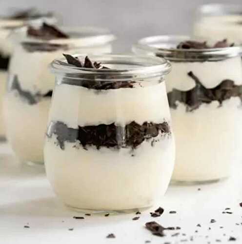 Crème dessert chocolat blanc au thermomix - recette facile