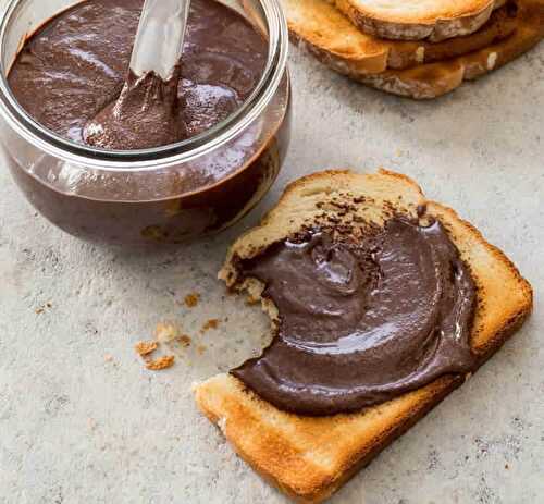 Crème dessert Nutella au thermomix - pour accompagner pain ou crêpe,