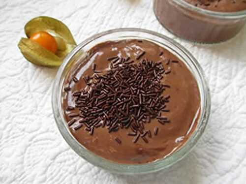 Creme legere au chocolat avec cookeo - recette facile avec le cookeo