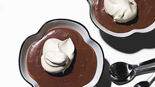 Creme legere chocolat cookeo - un dessert pour vos fins de repas.