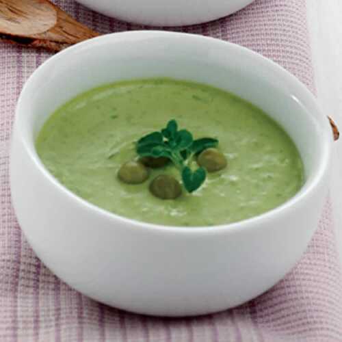 Crème petits pois au cookeo - soupe verte pour votre entrée ou dîner