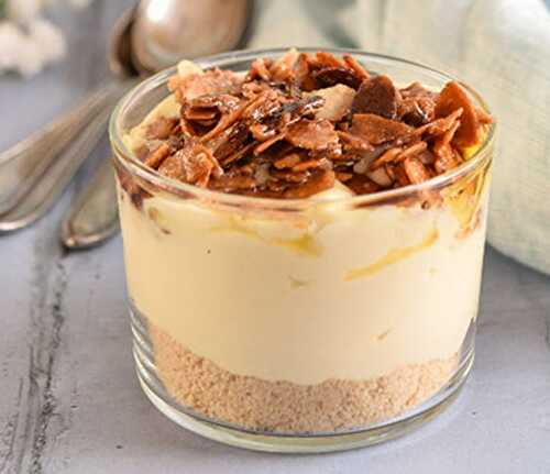 Crème vanille aux amandes au thermomix - pour votre dessert.