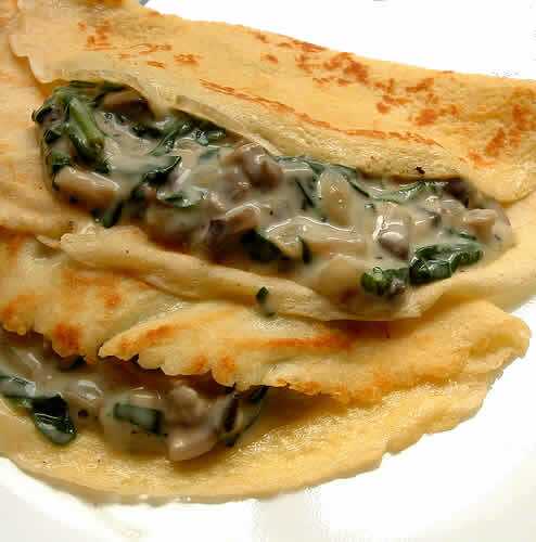 Crepes aux champignons thermomix - un délicieux dessert.