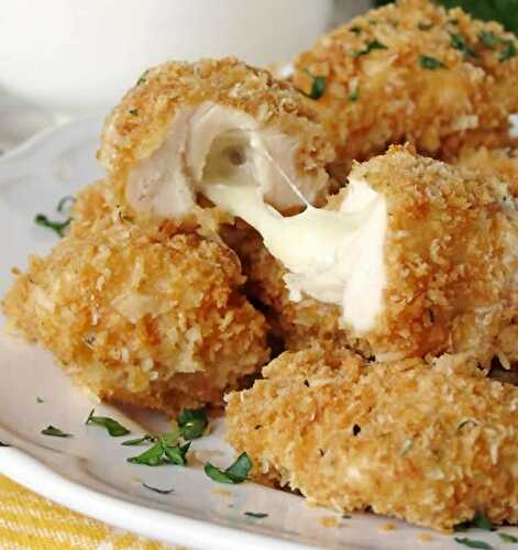 Croquette poulet au fromage fait maison - pour accompagner vos plats.