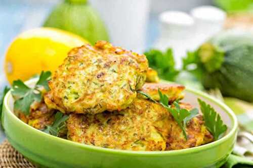 Croquettes de courgettes au four - pour accompagner vos plats.