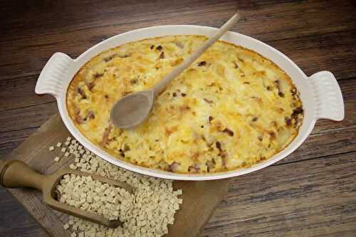 Croziflette maison facile - un délicieux plat au four pour votre repas.