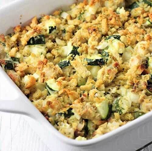 Crumble de poulet aux courgettes au thermomix - plat principal