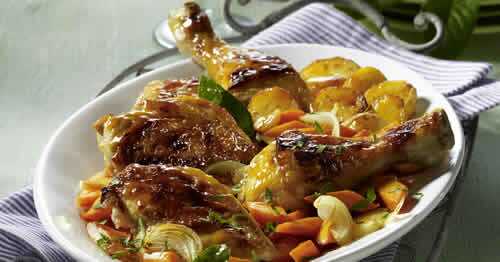 Cuisse poulet moutarde - recette facile pour votre plat