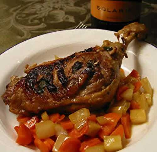 Cuisses de canard carottes pommes de terre cookeo - un plat délicieux.