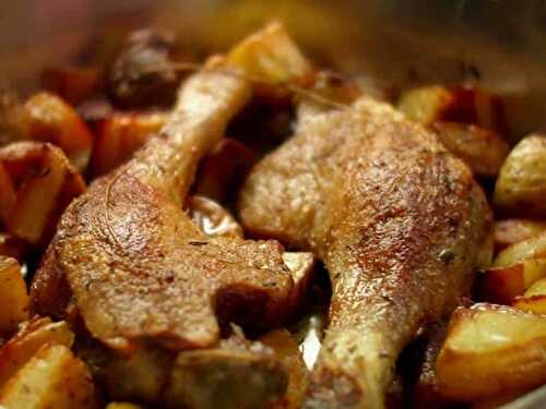 Cuisses de canard pomme de terre cookeo - pour votre plat de déjeuner