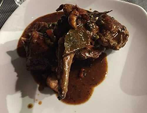 Cuisses de lapin au vin rouge au cookeo - recette plat cookeo facile.