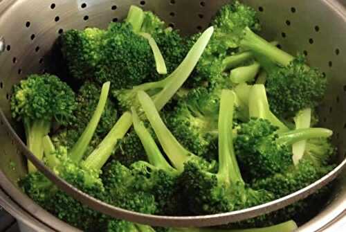 Cuisson de brocoli au cookeo - pour conserver tous les vitamines