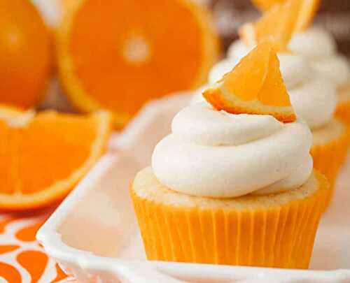 Cupcake Vodka et orange au thermomix - dessert lors de la fête.