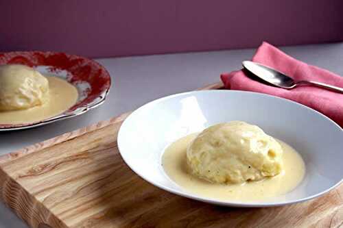 Dampfnudel au thermomix - brioche au lait gonflée à la vapeur.