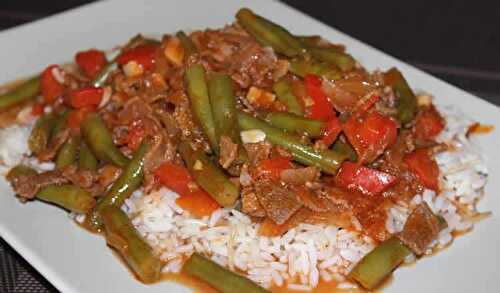 Dîner libanais au cookeo - délicieux plat pour votre dîner.