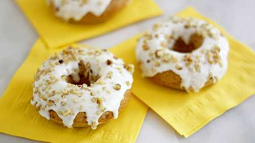 Donuts aux carottes au thermomix - recette thermomix.
