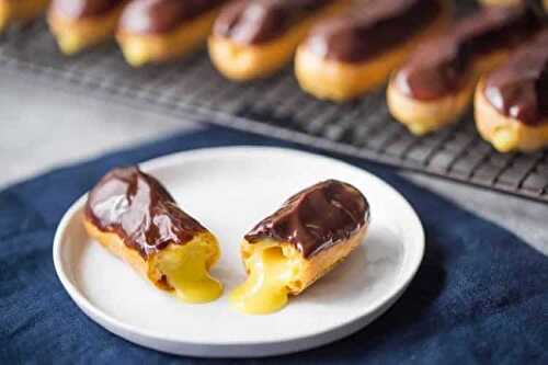 Eclairs au chocolat et crème au thermomix - un délice irrésistible.