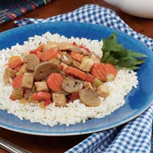 Emince de porc aux legumes cookeo - votre dîner facile à cuisiner.