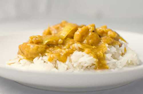 Eminces de poulet curry cookeo - votre plat de dîner au cookeo.