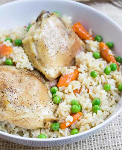 Escalope de poulet petits pois carottes cookeo - un délicieux plat cookeo.