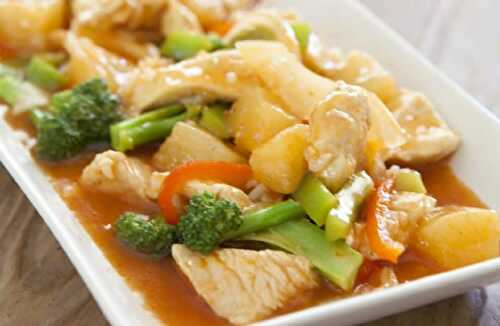 Escalopes de poulet aux légumes au cookeo - pour votre plat principal.