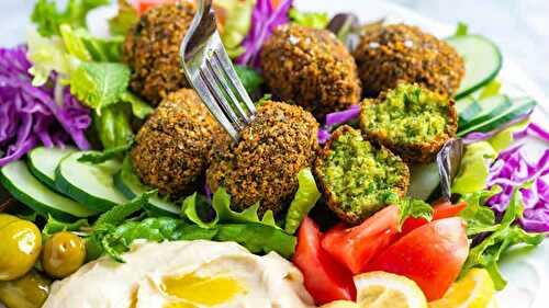 Falafels au thermomix - plat très populaire du Moyen-Orient.