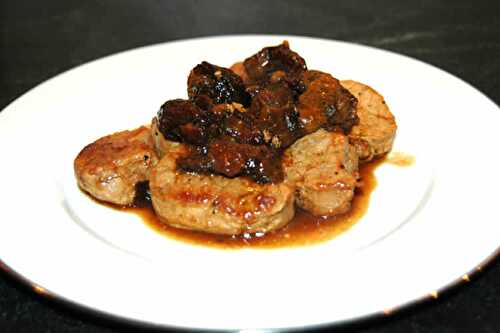 Filet de porc aux pruneaux cookeo - recette cookeo facile.