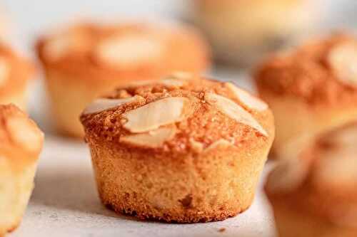 Financiers aux amandes faciles au thermomix - gâteau moelleux.