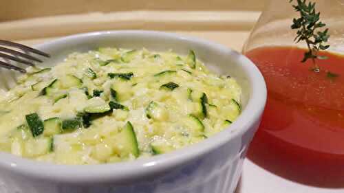 Flan de courgettes - recette de cuisisne facile pour accompagner vos plats.