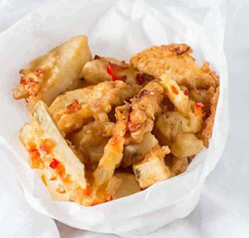 Frites d'igname - une autre variété de frites facile à faire.