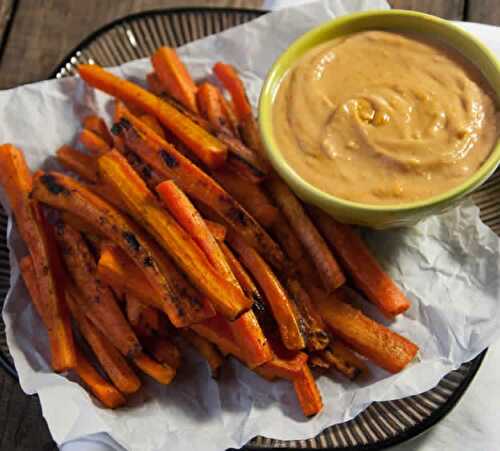 Frites de carottes au thermomix - recette entrée thermomix.