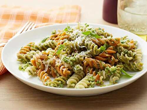 Fusilli tricolore brocoli cookeo - un délicieux plat de pâtes au dîner