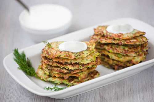 Galette de courgette au parmesan facile - un vrai délice.