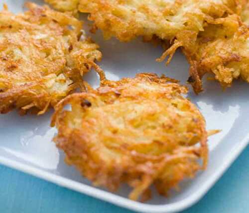 Galettes de pommes de terre au four - accompagner votre plat ou soupe