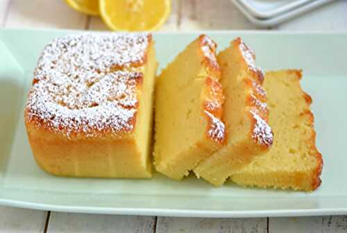 Gâteau à l'orange et citron au thermomix - un délicieux cake moelleux