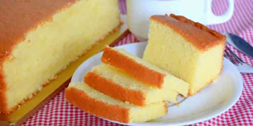 Gâteau au beurre au thermomix - votre cake moelleux pour le goûter.