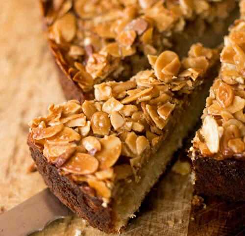 Gâteau au beurre et amandes au thermomix - pour votre gouter.