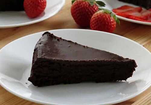 Gâteau au chocolat gourmand au thermomix - cake moelleux chocolat.
